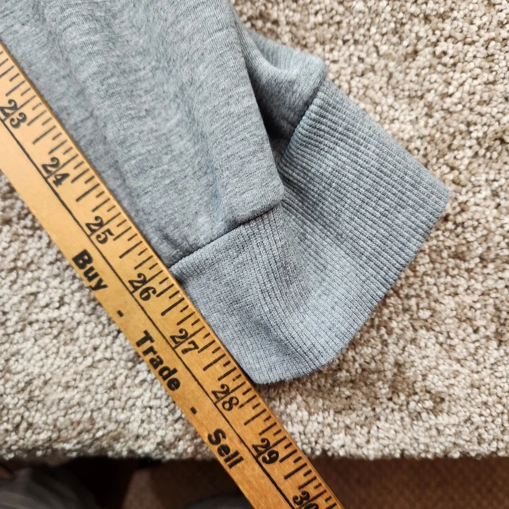 Milano Di Rouge Men Heather Gray Jogger Sweatpants Size Medium Streetwear Fleece